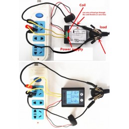 Tester voltometro amperometro lcd contatore di consumo elettrico AC 80-260V 100A