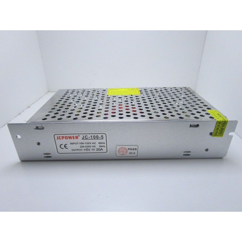 Alimentatore 5v 20A trasformatore stabilizzato 220V per led videosorveglianza