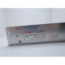 Alimentatore 5v 20A trasformatore stabilizzato 220V per led videosorveglianza