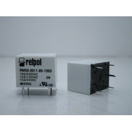 Relè RELPOL elettromagnetico SPDT RM50-3011-85-1003 bobina 3vdc 10A/240V 15A/24V