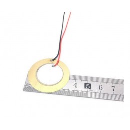 2pz Piezoelettrico piezo cicalino buzzer 35mm a disco ceramico in rame con fili