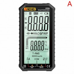 Multimetro digitale touch 620A 6000 ANENG T-RMS tester con termometro e luce led