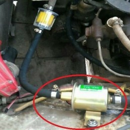 Mini pompa 12v per aspirazione liquidi olio gasolio benzina 80-100L/H HEP-02A