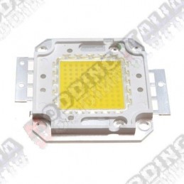 Chip power led 50w watt luce bianco caldo 32v 4500k 1500mAh per ricambio fari