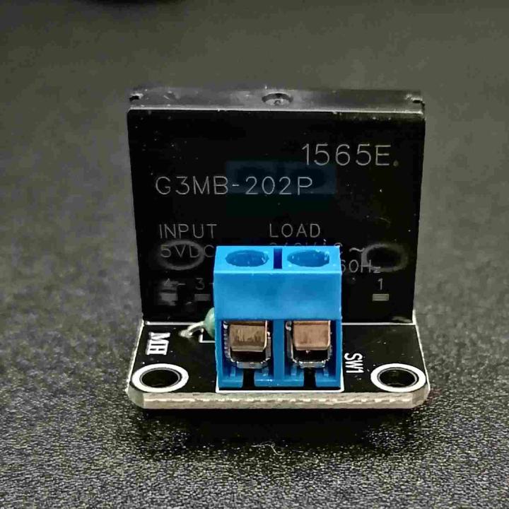 Modulo relè SSR G3MB 5V 1 canale a stato solido 240V 2A con fusibile