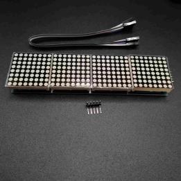 Matrice led dot matrix con controller MAX7219 4 IN 1 per arduino e Raspberry Pi