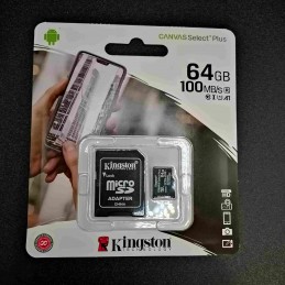 Micro sd 64gb classe 10...