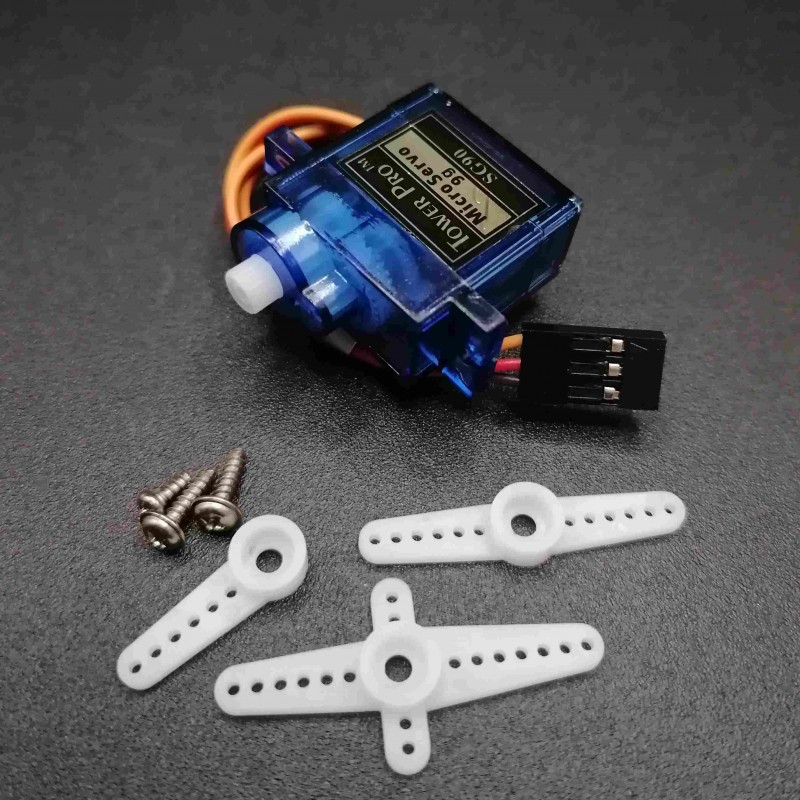 5 pezzi Servo motore SG90 micro servomotor 9g rc arduino modellismo robotica