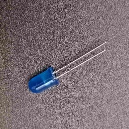 10 Led diodi Blu 5mm per...