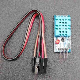 DHT11 Sensore di umidtà e temperatura con 3 ponticelli femmina per arduino