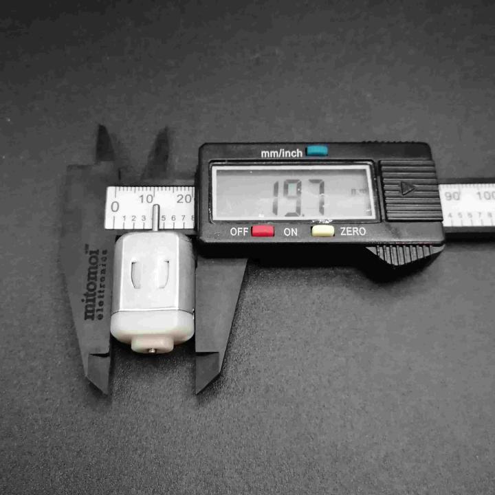 Motorino elettrico micro albero motore giocattolo 15mmx20mm per elettronica