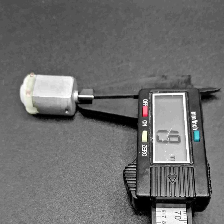 Motorino elettrico micro albero motore giocattolo 15mmx20mm per elettronica