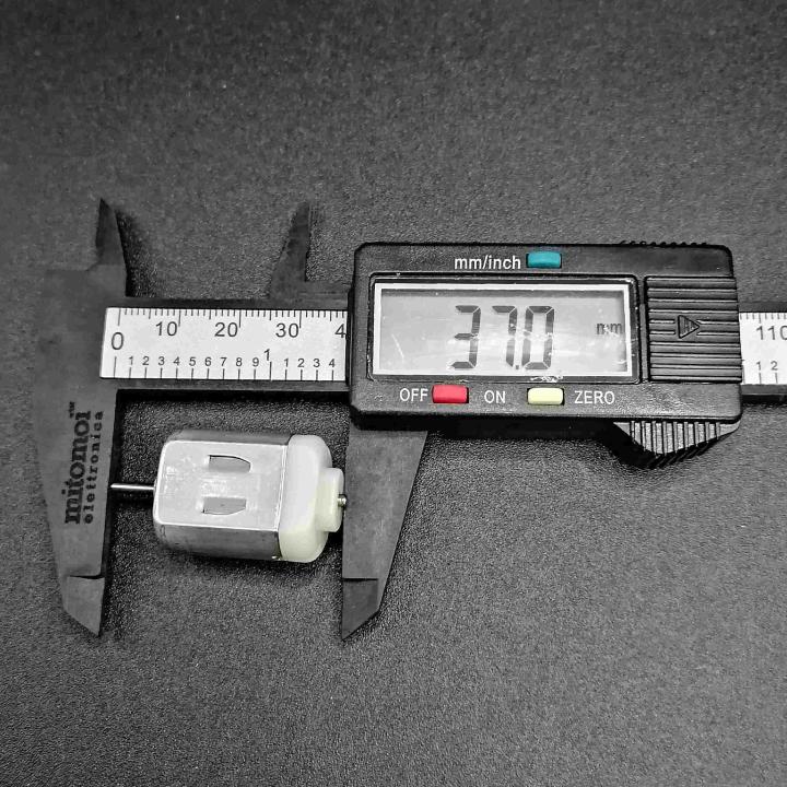 Motorino elettrico micro albero motore giocattolo 15mmx20mm per elettronica