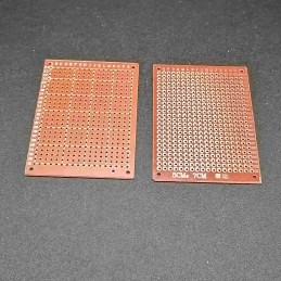 Basetta millefori 5x7cmm monofaccia bachelite per circuiti stampati pcb  arduino