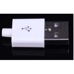 Connettore usb spina plug maschio tipo A 5 pin da saldare per elettronica