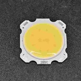 Chip led cob round 10W watt 2B10C luce bianco freddo 32v 300mah per faretti fari