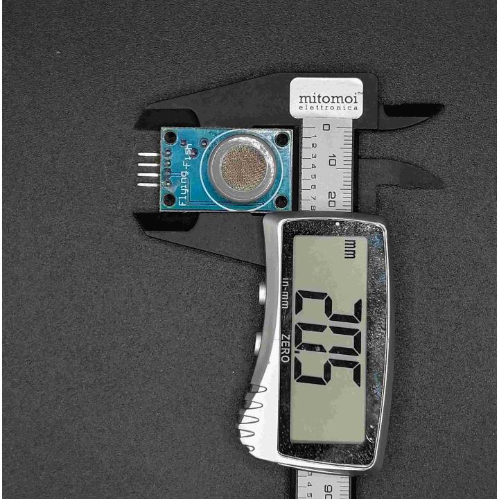 MQ-7 Carbon Monoxide Sensor with Adjustment Trimmer, 5V