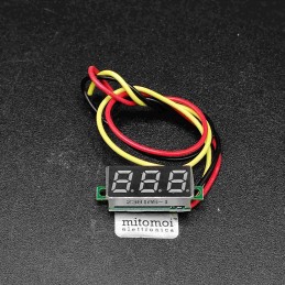 Mini voltometro lcd led...