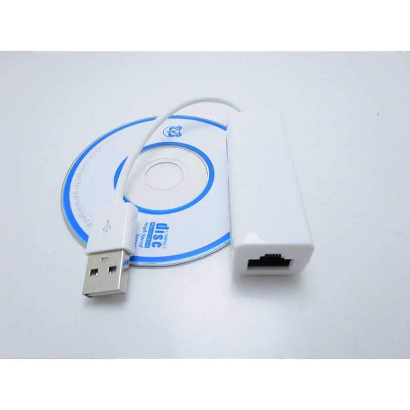 Adattatore scheda di rete ethernet porta usb 2.0 femmina a LAN Rj45 10/100Mbp