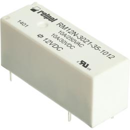 Relè Relpol RM12N, 12 V DC, SPST-NO, 10 A, contatti AgSnO2, PCB – RM12N-3021-35-1012
