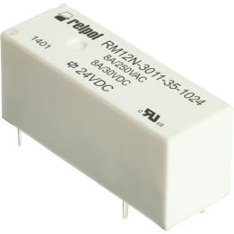 Relè Relpol RM12N, 24 V DC, SPDT, 10 A, contatti AgSnO2, PCB – RM12N-3011-35-1024