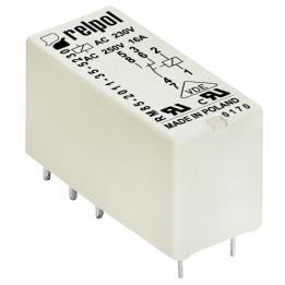 Relè Relpol RM85, 24 V DC, SPST-NO, 16 A, PCB, zoccolo – RM85-3021-25-S024