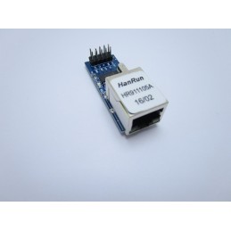 Modulo scheda di rete lan ethernet HANRUN HR911105 ENC28J60 3,3v arduino network