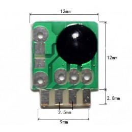 Circuito chip sonoro sirena polizia DC 3-5v 180-220k per fai da te Arduino