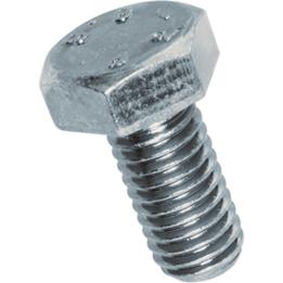 Vite Bossard M12×40, testa esagonale, acciaio zincato, DIN 933 (confezione da 100 pz) – 1050702