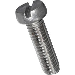 Vite Bossard M3×8, testa cilindrica, a taglio, acciaio INOX A4, DIN 84A (confezione da 200 pz) – 1245287