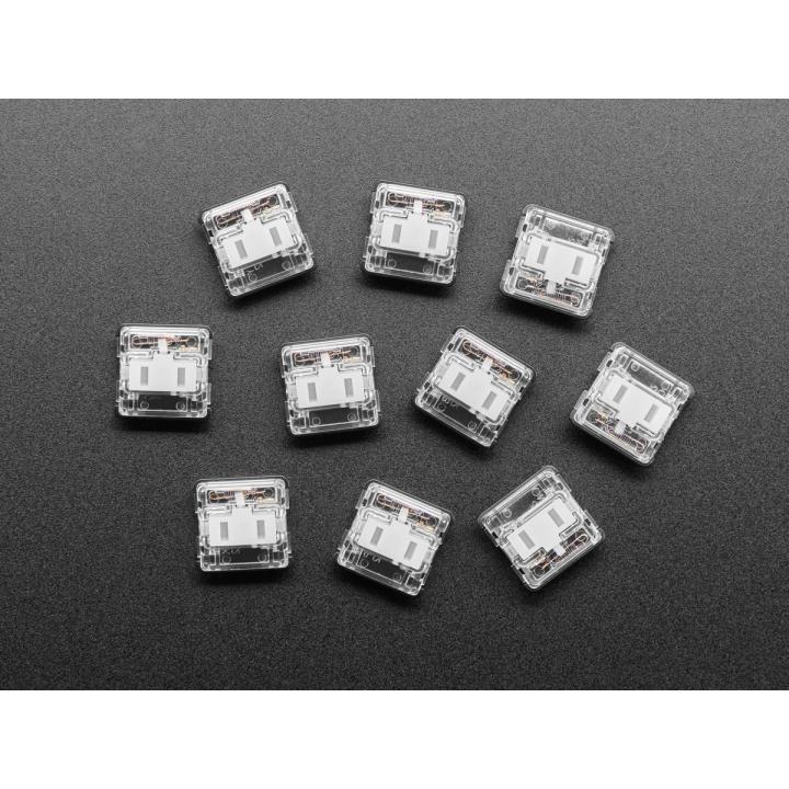 Switch meccanici Kailh Choc White clicky ultra ribassati, non compatibili MX (confezione da 10 pz) – Adafruit 5114