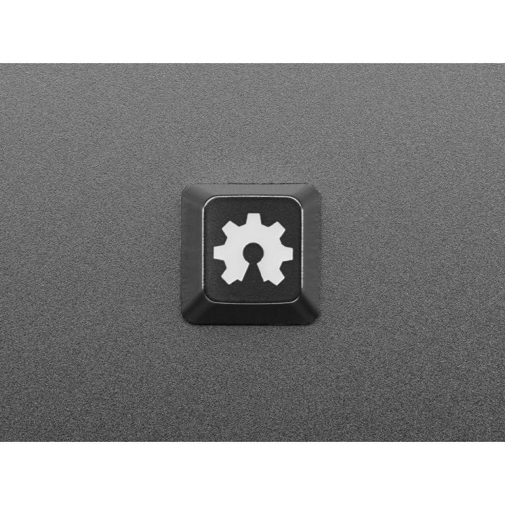 Keycap retroilluminabile incisa con logo Open Source Hardware, profilo R4, per switch MX (1 pz) – Adafruit 5115