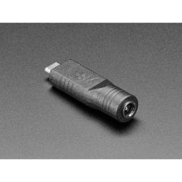 2.1 mm DC barrel jack to USB-C plug adapter, 5 V only – Adafruit 4536