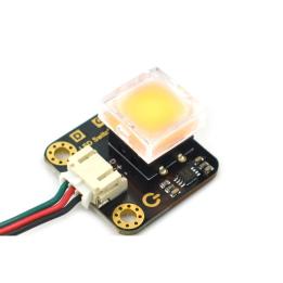 Interruttore a pulsante autobloccante con LED giallo, uscita digitale, Gravity – DFRobot DFR0789-Y