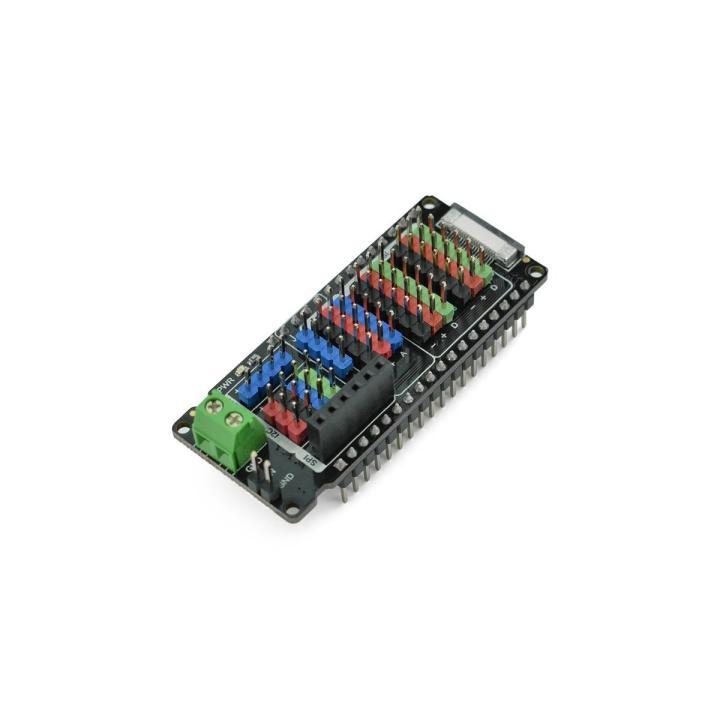 Gravity I/O expansion shield for FireBeetle 2 ESP32-E and M0, all pins broken out, GDI port – DFRobot DFR0762