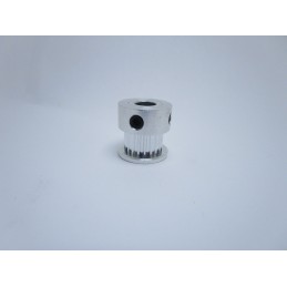 Puleggia dentata foro Ø 6,35mm 20 denti per cinghia 6mm gt-2 stampante 3D cnc