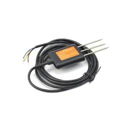 Soil temperature, moisture and conductivity (EC) sensor RS485 Modbus-RTU, IP68, 5–30 V – DFRobot SEN0601
