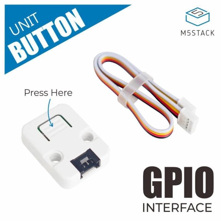 Modulo pulsante Unit Button con connettore Grove – M5Stack U027