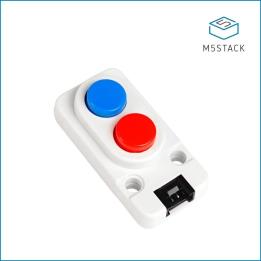 Modulo doppio pulsante Unit Dual Button con connettore Grove – M5Stack U025