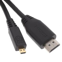 Cavo micro HDMI – HDMI 1 m per Raspberry Pi 4, 4Kp60 – Raspberry Pi SC0546
