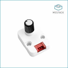 Modulo encoder rotativo Unit Encoder 30 impulsi/giro con pulsante, 2 LED RGB, STM32F030, I2C, Grove – M5Stack U135
