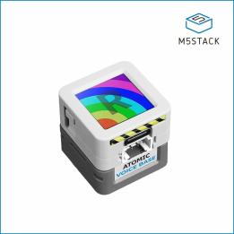 AI voice chatbot kit AtomS3R ESP32-S3, 8 MB flash, 8 MB PSRAM, 128 × 128 display, ES8311 audio base – M5Stack K147