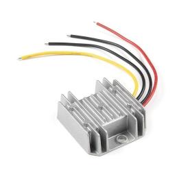 Enclosed DC-DC buck-boost converter, 8–40 V input, 12 V 3 A (36 W) output, 85% efficiency – SparkFun COM-18376