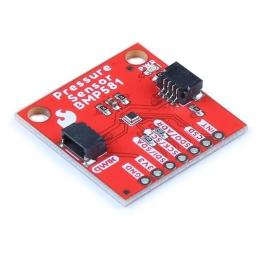 BMP581 Qwiic barometric pressure sensor, 30–125 kPa, ±0.5 hPa, I2C and SPI, 1.71–3.6 V – SparkFun 20170