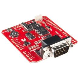CAN-BUS shield MCP2515 and MCP2551 for Arduino, DB9 connector for OBD-II, microSD slot and joystick – SparkFun 13262