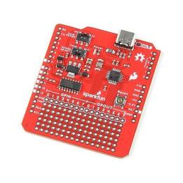 USB-C Host Shield for Arduino with MAX3421E controller, USB 2.0 full-speed 12 Mbps, SPI interface – SparkFun 21247