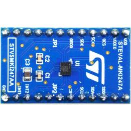 DIL24 adapter board with LSM6DSV80X 6-axis IMU – STMicroelectronics STEVAL-MKI247A