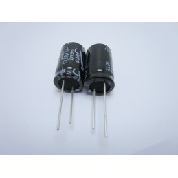 2pz Condensatore elettrolitico verticale condensatori 3300µF 25v 105°c 16x25