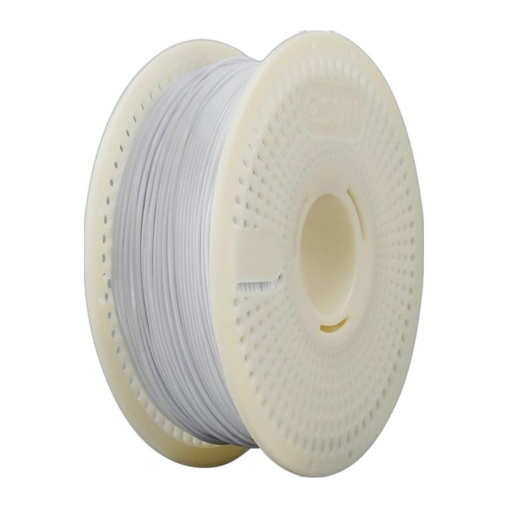 eSUN PLA Basic filament Cold White 1.75 mm, 1 kg, eSpool+ spool