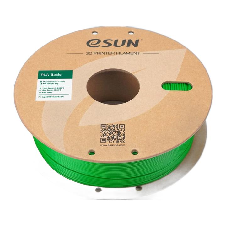 eSUN PLA Basic filament Green 1.75 mm, 1 kg spool
